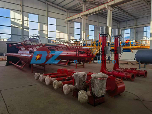 BZ Mud Gas Separator and Flare Ignition Device for a Drilling Site in China.