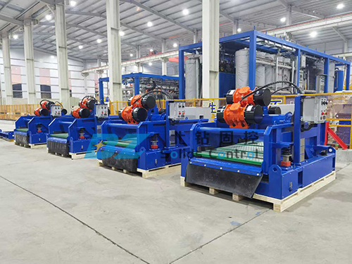 4 sets of BZ Dual-motion Drilling Fluid Shale Shaker have been sent to overseas 